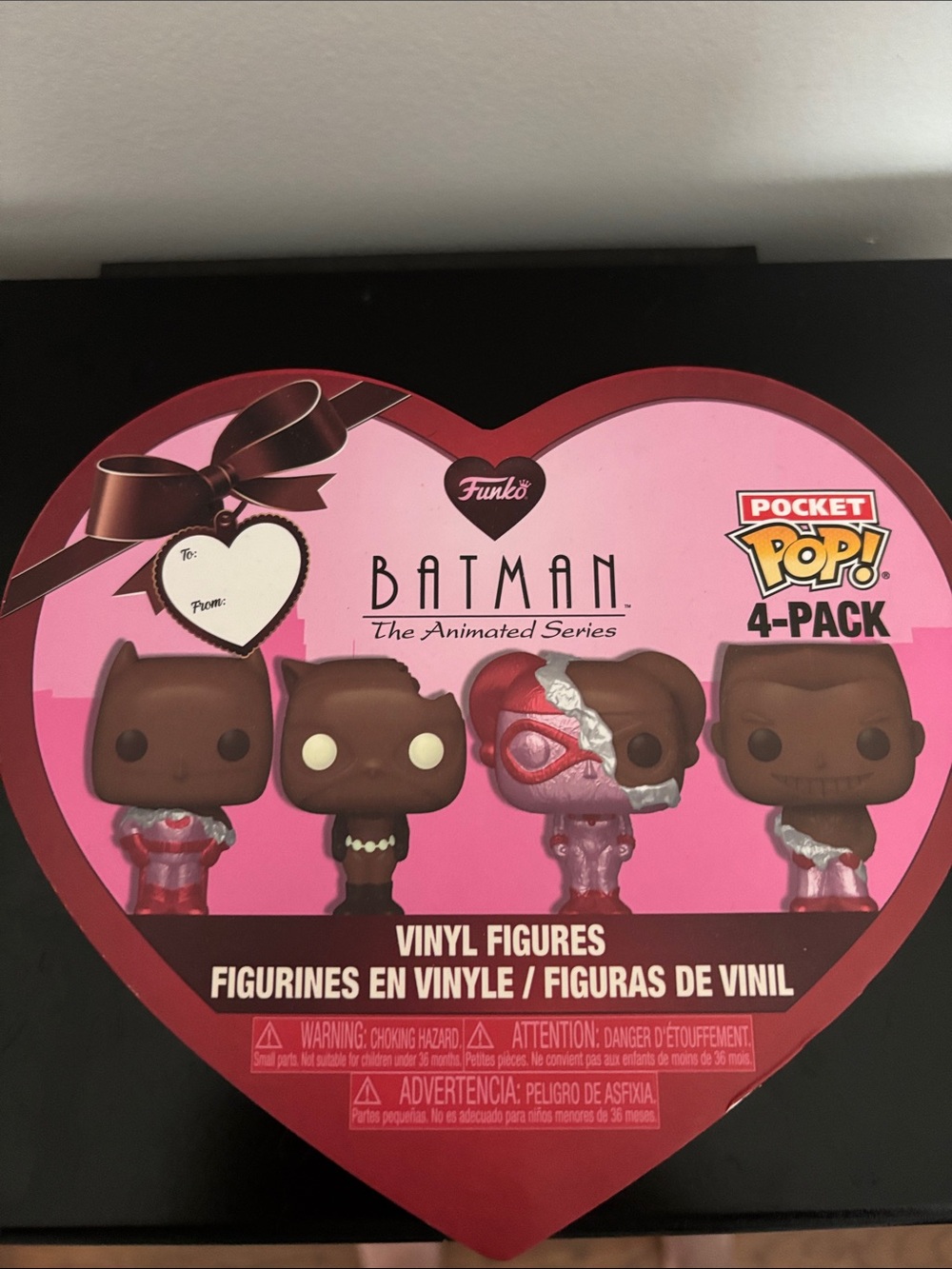 Funko Batman The Animated Series Pocket Pop! 4-Pack - Valentine’s day